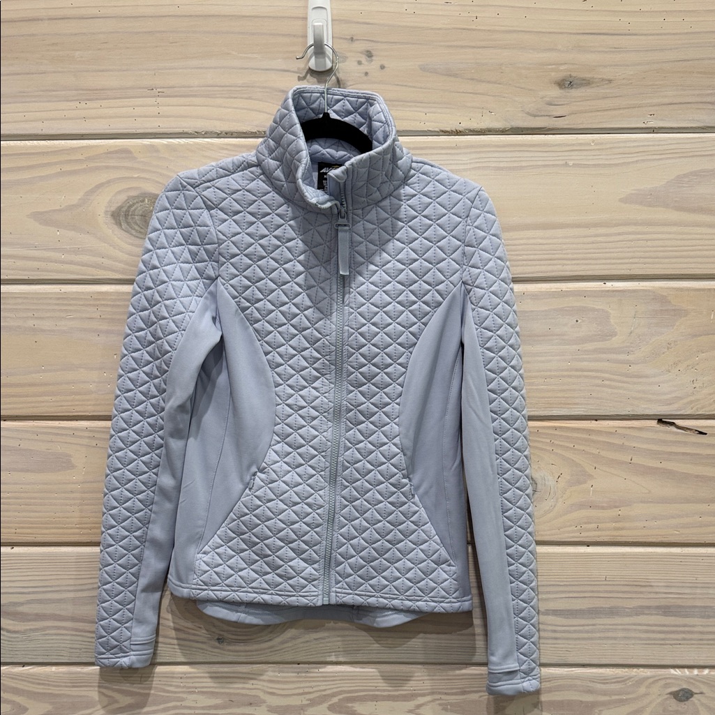 Womens Quilted Light Blue Jacket Womens Quilted Light Blue Jacket